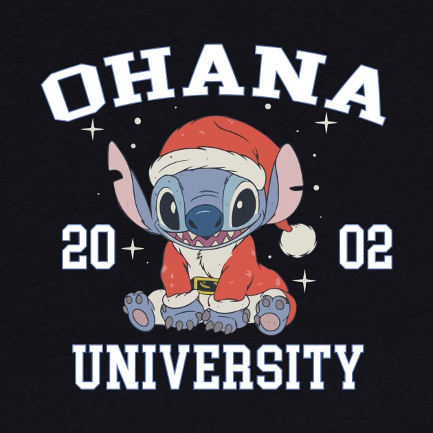 Ohana means family - Christmas Stitch by EnchantedApparel